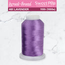 Incredi-Thread™ Spool  - 461 LAVENDER - Sweet Pea In The Hoop Machine Embroidery Design