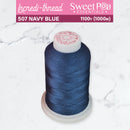 Incredi-Thread™ Spool  - 507 NAVY BLUE - Sweet Pea In The Hoop Machine Embroidery Design