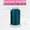 Incredi-Thread™ Spool  - 512 MOONLIT BLUE - Sweet Pea In The Hoop Machine Embroidery Design