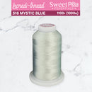 Incredi-Thread™ Spool  - 516 MYSTIC BLUE - Sweet Pea In The Hoop Machine Embroidery Design