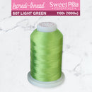 Incredi-Thread™ Spool  - 607 LIGHT GREEN - Sweet Pea In The Hoop Machine Embroidery Design