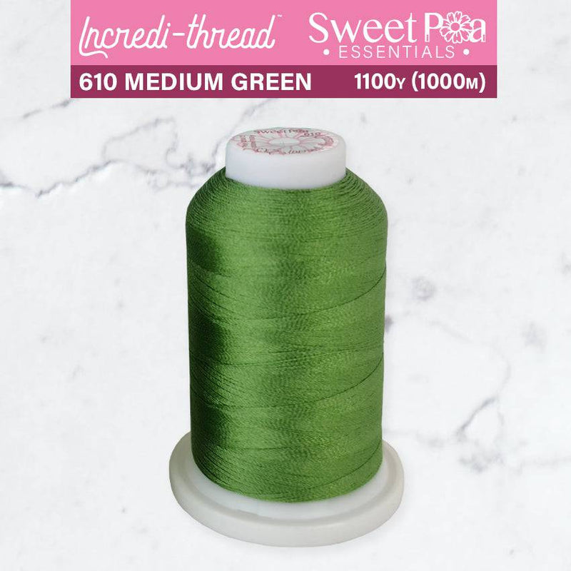 Incredi-Thread™ Spool  - 610 MEDIUM GREEN - Sweet Pea
