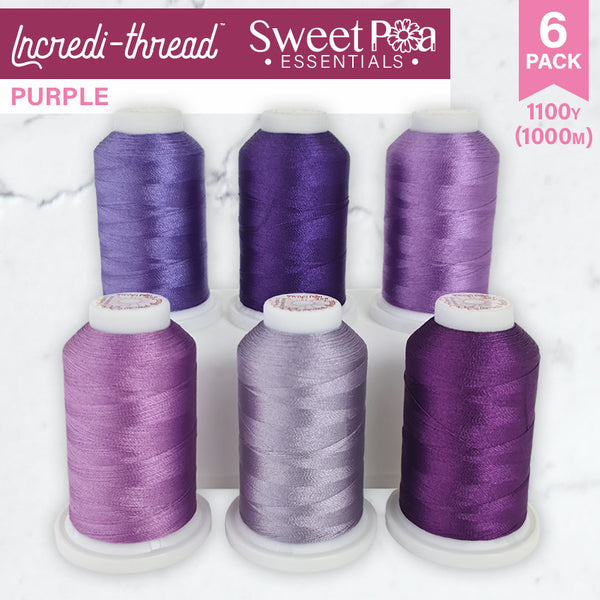 Incredi-thread™ 1000M/1100YDS 6 Pack - Purple | Sweet Pea.