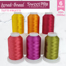 Incredi-thread™ 1000M/1100YDS 6 Pack - Tutti Frutti | Sweet Pea.
