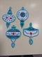 Christmas Tree Ornaments 4x4 5x5 6x6 - Sweet Pea In The Hoop Machine Embroidery Design