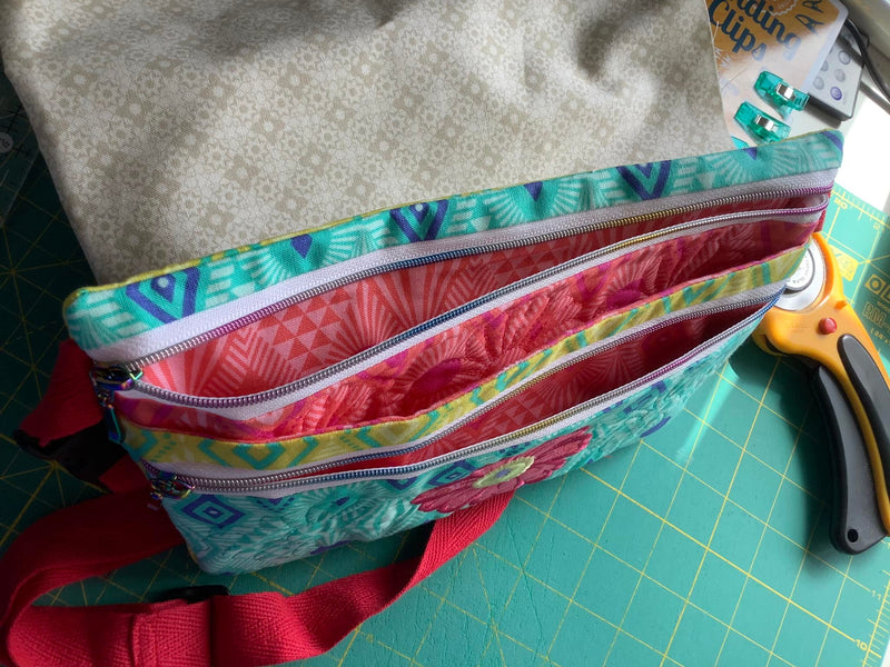 Quilted Fabric Shoulder Bag class - Jenny's Sewing Studio