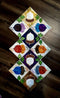 Acorn Table Runner 4x4 5x5 and 6x6 - Sweet Pea