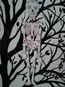 Halloween Articulated Skeleton 4x4 5x5 6x6 ITH - Sweet Pea