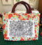 Colouring in tote bag 6x10 8x12 9.5x14 - Sweet Pea