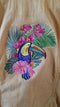 Toucan and Hibiscus Embroidery Set - Sweet Pea