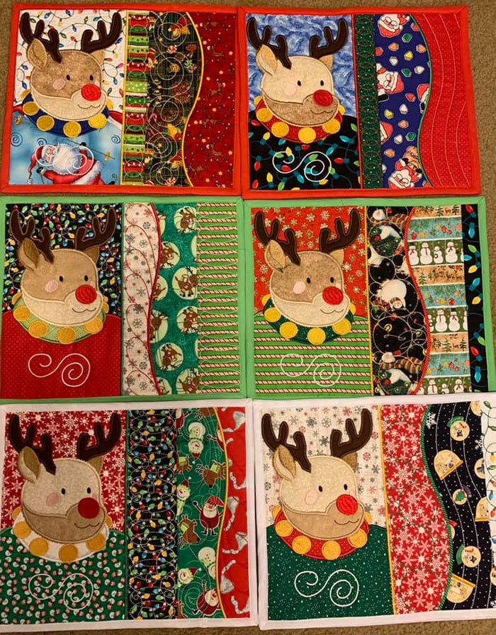 Rudolph Add-on Block 5x7 6x10 8x12