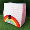 Rainbow Picnic Lunch Bag 4x4 5x5 6x6 7x7 - Sweet Pea