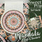Mandala Flap Closure 5x7 and 6x10 - Sweet Pea