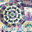 Mandala Quilt 5x7 - Sweet Pea