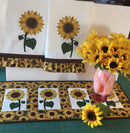 Sunflower Flower Block Add-on 5x7 6x10 8x12 - Sweet Pea
