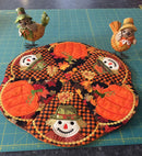 Scarecrow Table Centre 5x5 6x6 7x7 - Sweet Pea