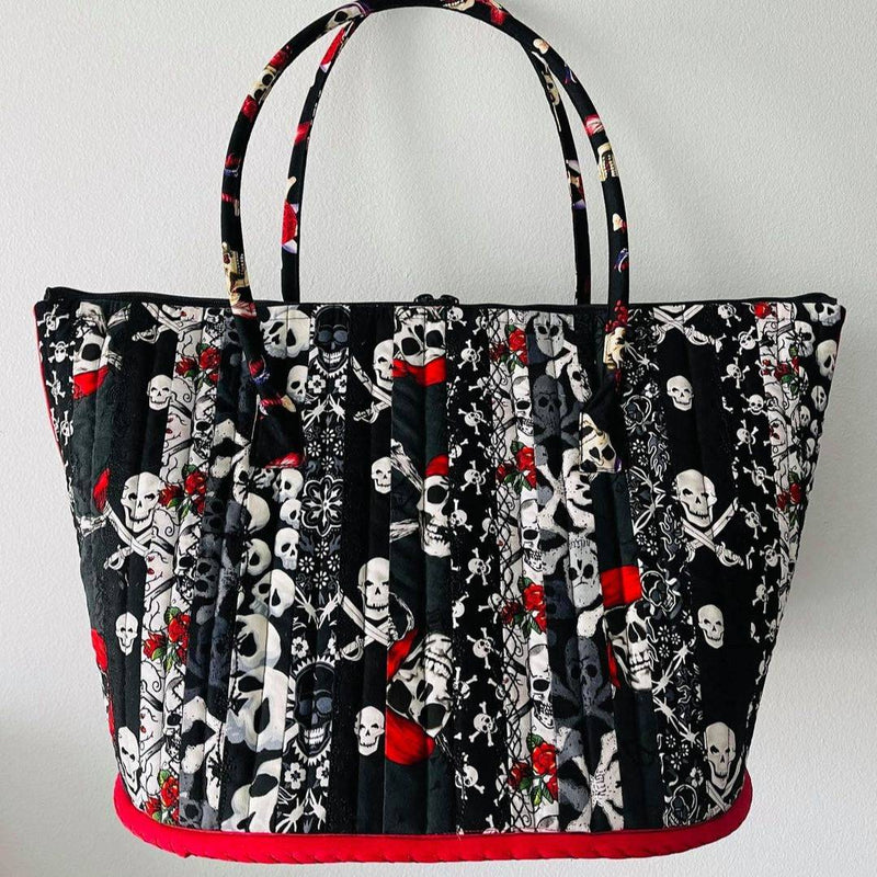 In The Hoop Embroidery Design - Sampler Tote Bag