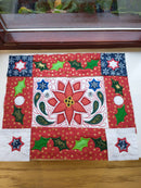 BOW Christmas Wonder Mystery Quilt Block 8 - Sweet Pea