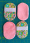 Reusable Make-up Removal Pads 4x4 5x7 6x10 - Sweet Pea