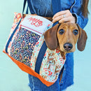 Small Dog Carrier Tote Bag 6x10 7x12 | Sweet Pea.