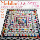 Bulk BOM Medallion Quilt Rows 1-10 Pack - Sweet Pea