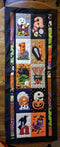 Halloween Flag or Table Runner 4x4 5x7 6x10 8x12 - Sweet Pea