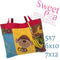Monkey Nappy Diaper Bag 5x7 6x10 7x12 - Sweet Pea