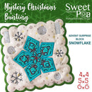 Mystery Christmas Bunting Day 6 Block - Sweet Pea