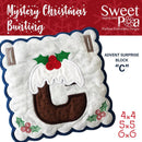Mystery Christmas Bunting Day 7 Block - Sweet Pea