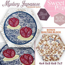 Mystery Japanese Hexagon Quilt BOM Block 10 - Sweet Pea