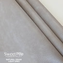 Perfect Pro™ Faux Leather - Natural Grain Light Grey 1.0mm | Sweet Pea.
