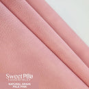 Perfect Pro™ Faux Leather - Natural Grain Pale Pink 1.0mm - Sweet Pea