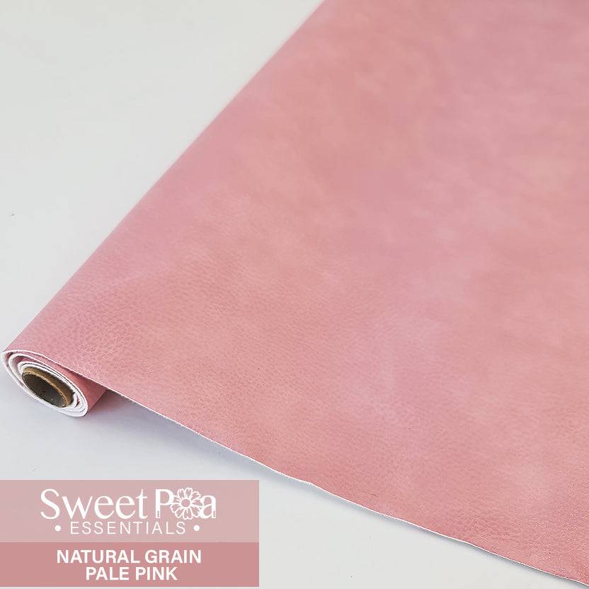 Perfect Pro™ Faux Leather - Natural Grain Pale Pink 1.0mm - Sweet Pea