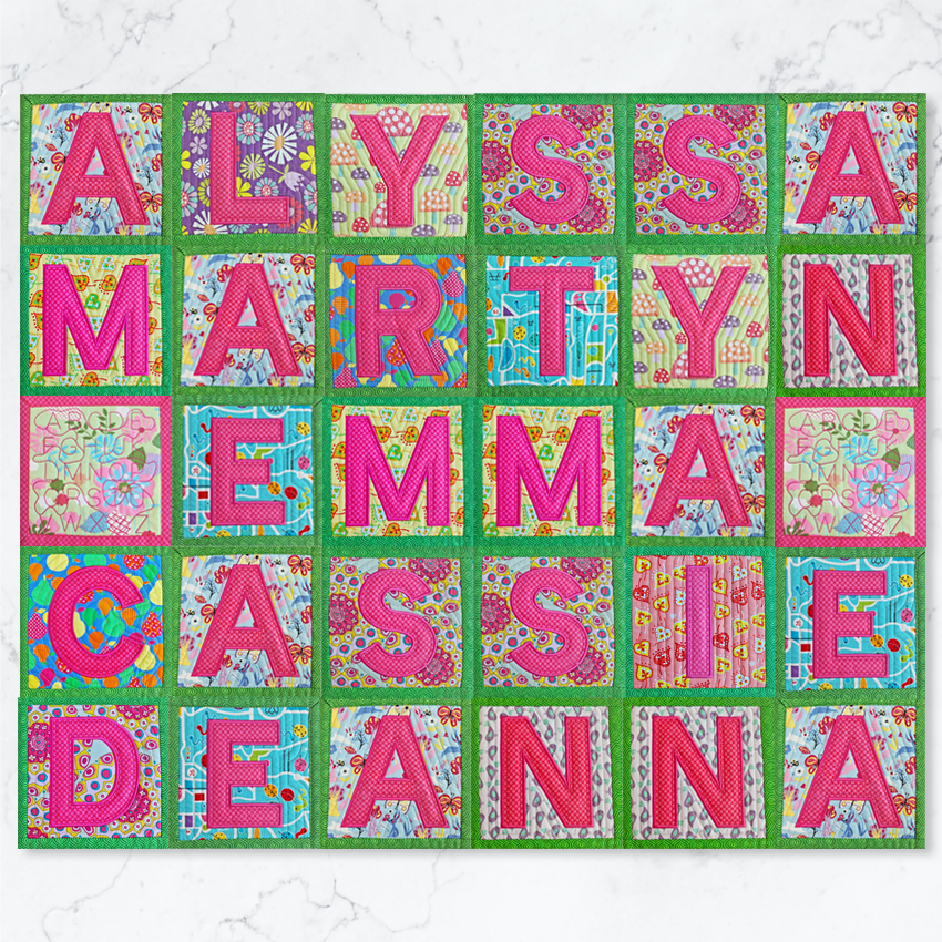 All-Round Alphabet Blocks & Quilt 4x4 5x5 6x6 7x7 8x8 - Sweet Pea Australia In the hoop machine embroidery designs. in the hoop project, in the hoop embroidery designs, craft in the hoop project, diy in the hoop project, diy craft in the hoop project, in the hoop embroidery patterns, design in the hoop patterns, embroidery designs for in the hoop embroidery projects, best in the hoop machine embroidery designs perfect for all hoops and embroidery machines