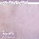 Perfect Pro™ Faux Leather - Natural Grain Lilac 1.0mm | Sweet Pea.