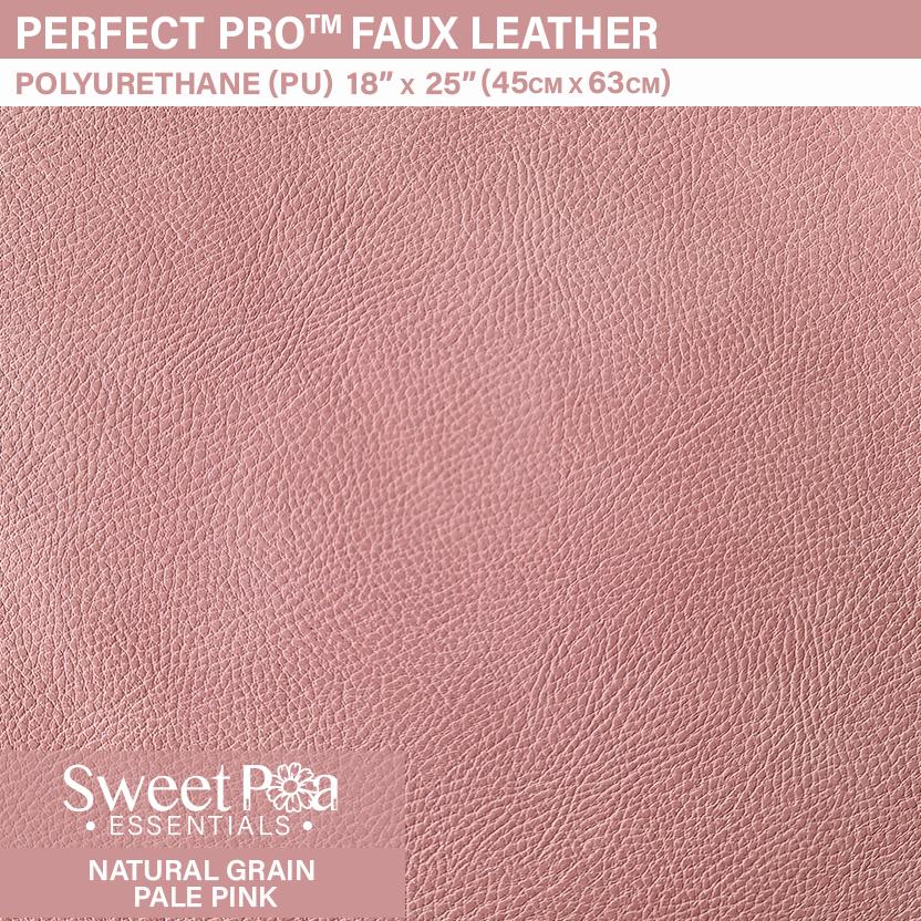 Perfect Pro™ Faux Leather - Natural Grain Pale Pink 1.0mm - Sweet Pea Australia In the hoop machine embroidery designs. in the hoop project, in the hoop embroidery designs, craft in the hoop project, diy in the hoop project, diy craft in the hoop project, in the hoop embroidery patterns, design in the hoop patterns, embroidery designs for in the hoop embroidery projects, best in the hoop machine embroidery designs perfect for all hoops and embroidery machines