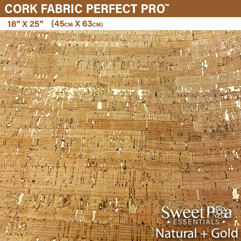 Perfect Pro™ Cork - Natural + Gold 0.7mm | Sweet Pea.
