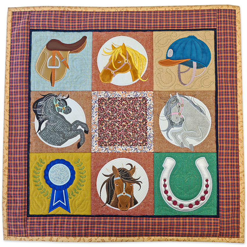 Horse Riding Quilt horse-riding-quilt