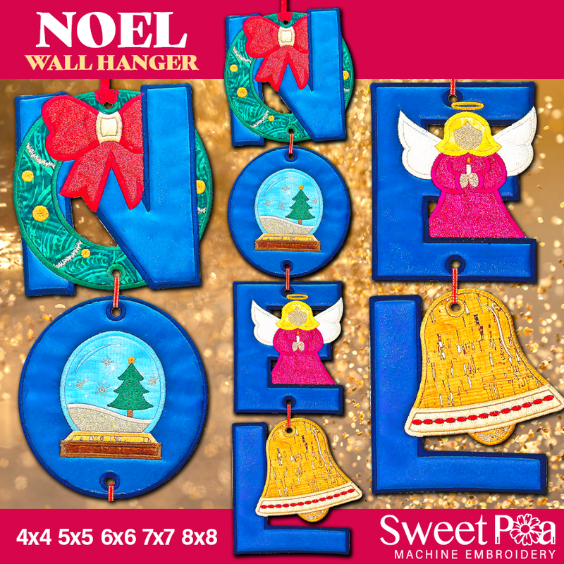 Noel Christmas Embroidery Kit