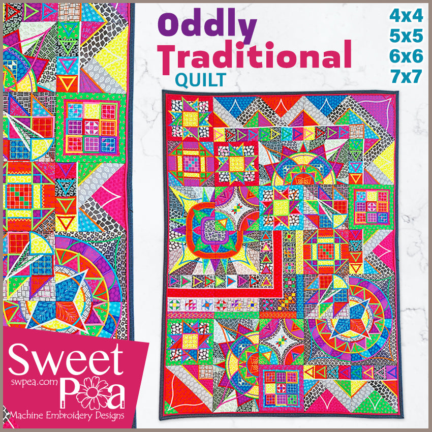 Bulk Pack Oddly Traditional Quilt BOM Sew Along Quilt - Sweet Pea Australia In the hoop machine embroidery designs. in the hoop project, in the hoop embroidery designs, craft in the hoop project, diy in the hoop project, diy craft in the hoop project, in the hoop embroidery patterns, design in the hoop patterns, embroidery designs for in the hoop embroidery projects, best in the hoop machine embroidery designs perfect for all hoops and embroidery machines