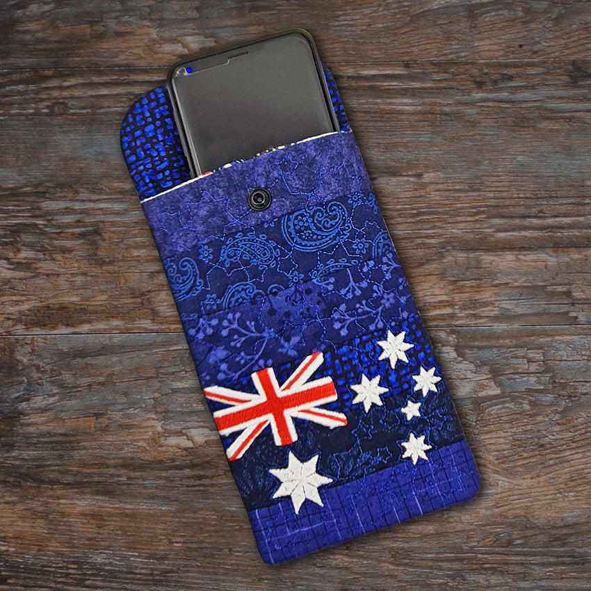 Australian Flag Tablet Cover & Phone Case 5x7 6x10 7x12 and 8x12 - Sweet Pea Australia In the hoop machine embroidery designs. in the hoop project, in the hoop embroidery designs, craft in the hoop project, diy in the hoop project, diy craft in the hoop project, in the hoop embroidery patterns, design in the hoop patterns, embroidery designs for in the hoop embroidery projects, best in the hoop machine embroidery designs perfect for all hoops and embroidery machines