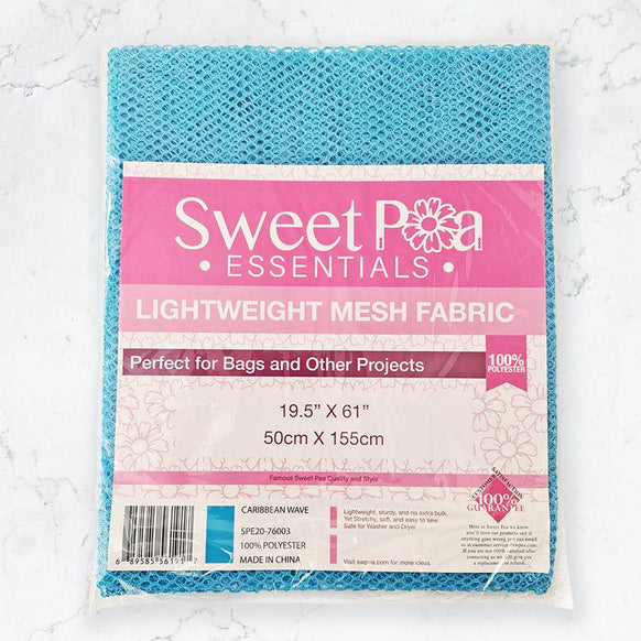 Light Weight Mesh Fabric - Sweet Pea