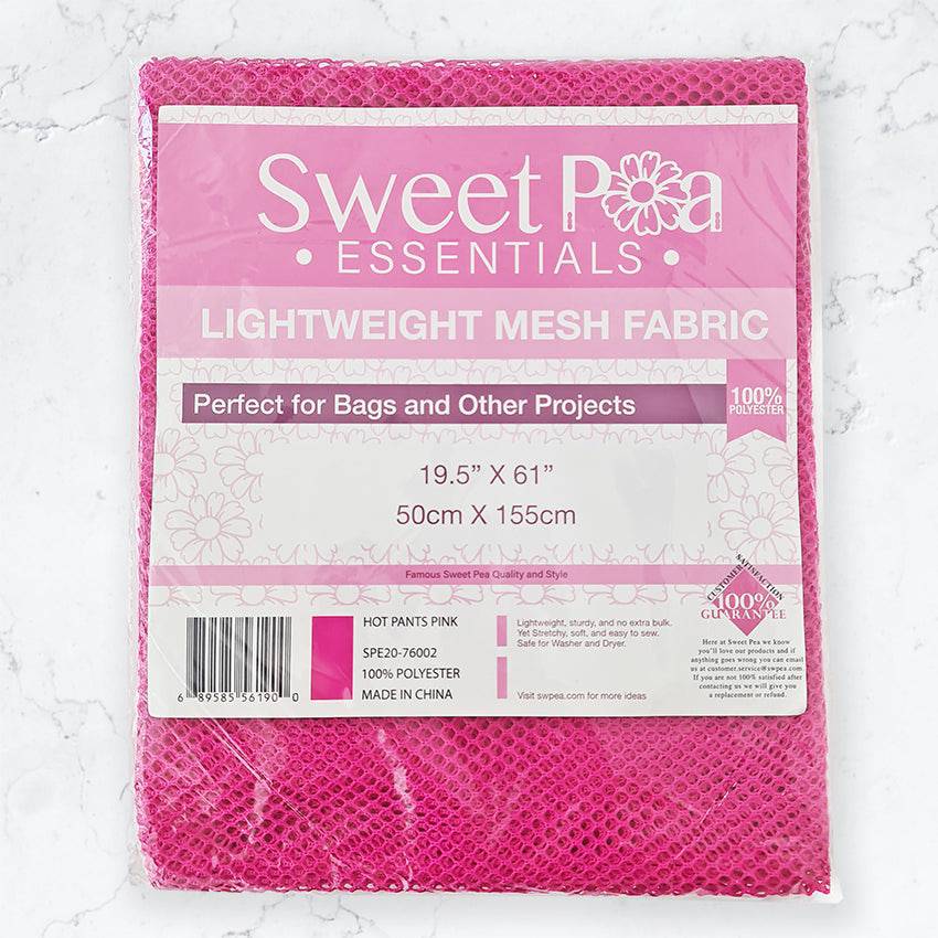 Light Weight Mesh Fabric - Sweet Pea