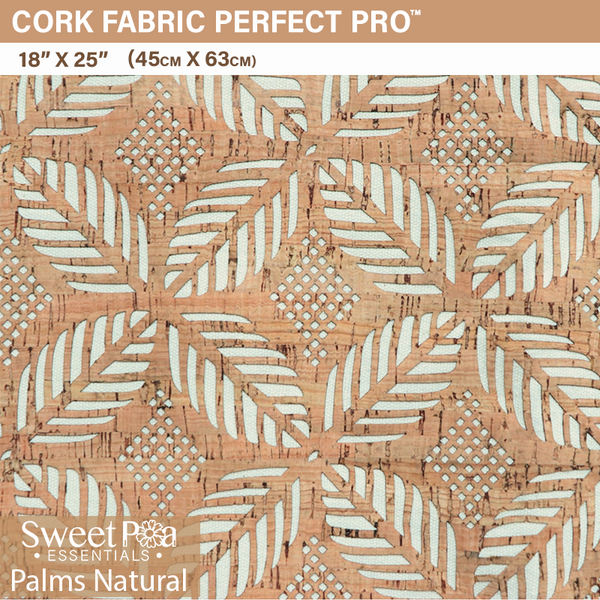 Perfect Pro™ Cork - Palms Natural 1.4mm | Sweet Pea.