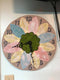 Flower Clock Face 5x7 6x10 7x12 - Sweet Pea
