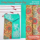 Partly Paisley Shoulder Bag Supply Kit - Sweet Pea In The Hoop Machine Embroidery Design