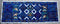 Delft Inspired Table Runner or Hanger 4x4 5x5 6x6 7x7 - Sweet Pea