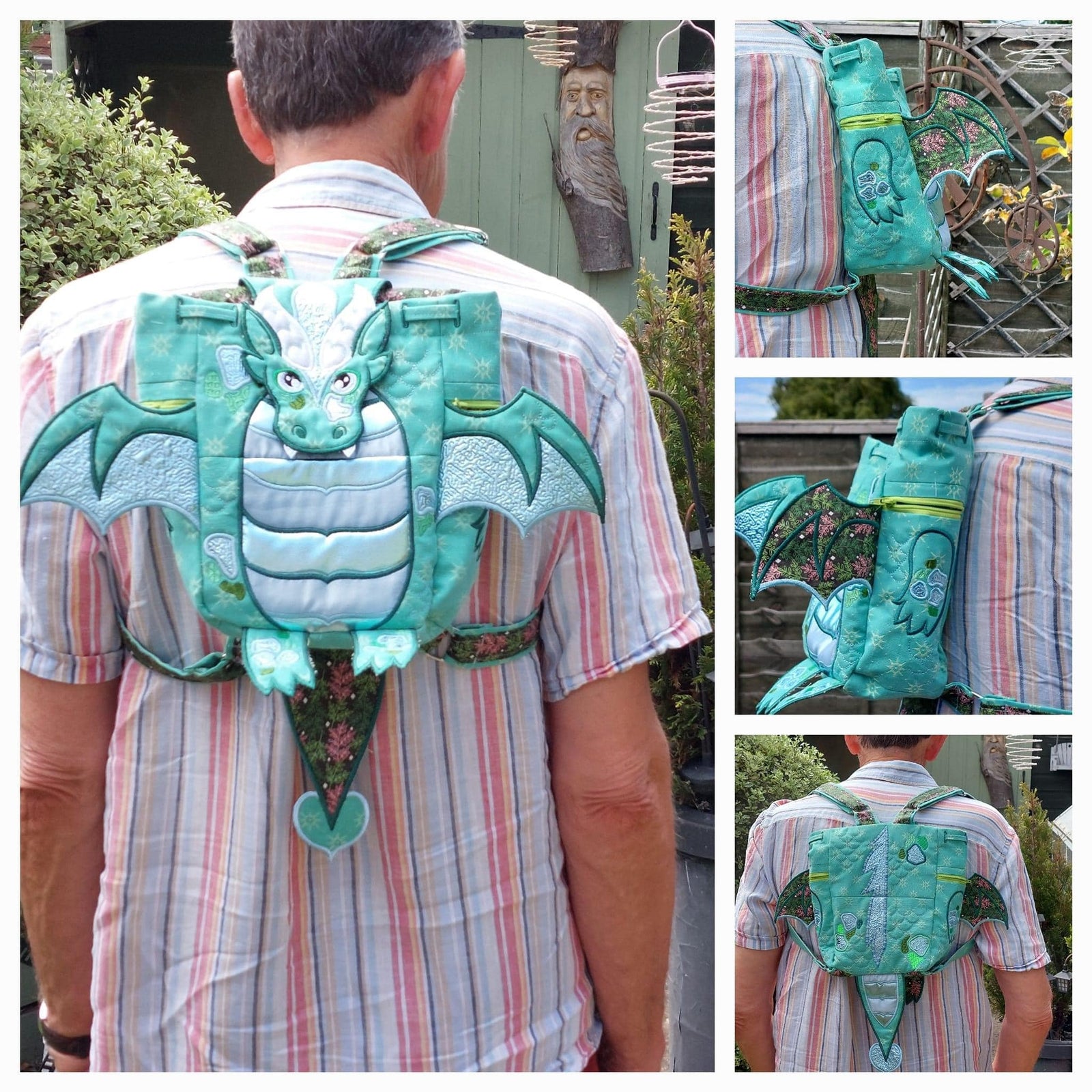 Blaze the Dragon Backpack 5x7 6x10