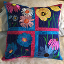 Wildflower Window Cushion 4x4 5x5 6x6 7x7 8x8 - Sweet Pea