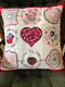 Botanical Love Cushion 4x4 5x5 6x6 7x7 - Sweet Pea